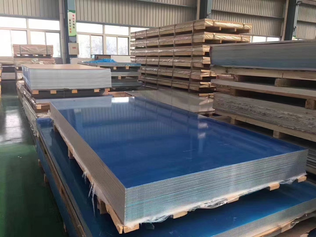 Thickness 0.8mm 5754 H111 Aluminum Sheet is Used for Car Body and Chassis Aluminum Blank